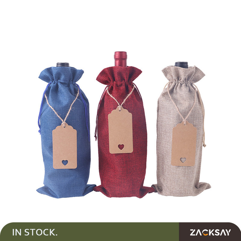 [50pcs]Wine Bottle Bag - Luxurious Packaging with Customized Personality